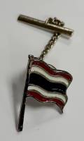 Значок Знак СССР "Флаг с подвесом" на винте 
