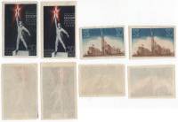 1939-14-17 Серия Набор марок 4 шт СССР  Выставка в Нью-Йорке Советский павильон III O