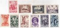 1939-23-32 Серия Набор марок 10 шт СССР  Сельхозяйственная выставка II O