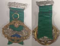 Орден Знак Медаль Германия Община Гармиш-Партенкирхен Горячая эмаль Тяжёлый 