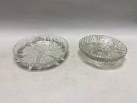 Менажница и розетка хрусталь