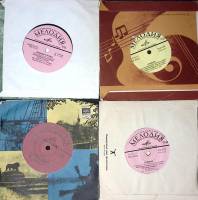 Набор виниловых пластинок (4 шт) Криденс Роллинг стоунз Мадонна Битлз Мелодия 175 мм. Excellent