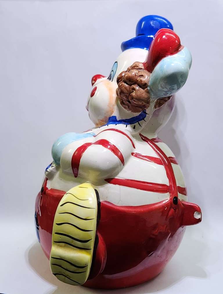 Копилка Клоун керамика (сост. на фото)