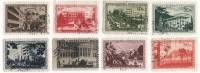 1939-45-52 Серия Набор марок 8 шт СССР  Курорты II Θ