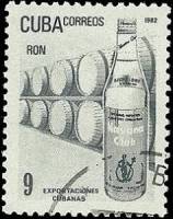 (1982-021) Марка Куба "Ром"    Товары на экспорт. Стандартный выпуск III O