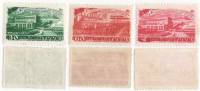 1948-075-77 Серия Набор марок 3 шт СССР  Пятилетка в 4 года Электрификация II O