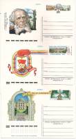 1977-043 050 051 Набор почтовых карточек СССР  3 шт ,  Без гашения