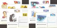 1986-год Полный годовой набор почтовых карточек СССР   8 шт ,  Без гашения