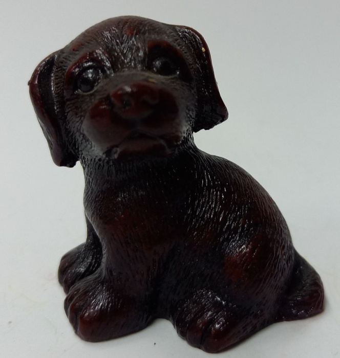 Фигурка сувенир "Щенок" (сост.на фото)