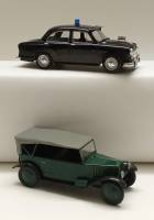 Набор модели авто 1:43 2 шт Нами 1 и Hindustan Ambassador без коробок