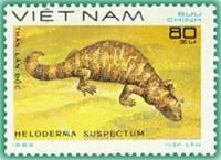 (1983-028) Марка Вьетнам "Аризонский ядозуб"    Рептилии III Θ