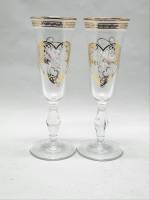 Свадебные бокалы фужеры Совет да любовь 2 шт