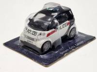 Полицейские машины мира модель Smart City Coupe Polizei в коробке-блистере без журнала