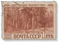 1960-076 Марка СССР Картина Корабельная роща   Конгресс по охране лесов. Сиэтл, США II Θ