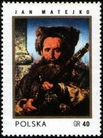 (1972-048) Марка Польша "Остафий Дашкевич"    Живопись Польши I Θ