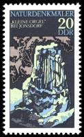 (1977-006) Марка Германия (ГДР) "Маленький орган"    Памятники природы III Θ