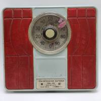 Весы напольные механические ППБ-100 СССР 1986 год производства