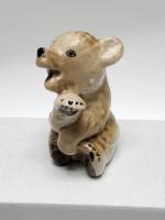 Статуэтка Медвежонок ЛФЗ высота 7,5 см