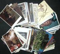 Набор открыток живопись ботаника музеи СССР 140 шт