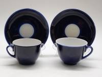 Чайные пары 2 штуки кобальт СССР