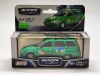 Модель автомобиля Lada 111 Футбол в коробке-блистере Autotime 1:36