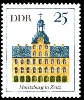(1967-005) Марка Германия (ГДР) "Морицбург, Цайц"    Архитектура ГДР II Θ
