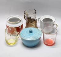 Набор Сахарницы Стакан в подстаканнике Кружка Конфетница-шкатулка 6 предметов