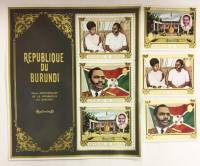 Набор из 3 марок+1 блок, Бурунди, Гашёные, III Θ