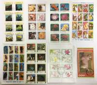 --  Набор блоков Гвинея Экваториальная 8 шт.  Гашёные , III Θ