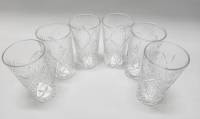 Стаканы хрустальные 6 шт (сост. на фото)