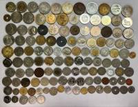 Набор иностранных монет 120 штук