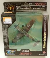 Модель самолет 1:72 BF109G-6 анималистичный рисунок в коробке блистере