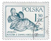 (1979-023) Марка Польша "Композиция 'Мир'"    Стандартный выпуск II Θ