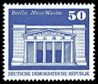 (1973-068) Марка Германия (ГДР) "Новая гауптвахта"    Архитектура ГДР III O