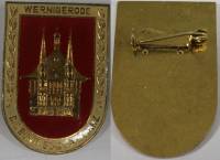 Значок Знак Медаль Германия Вернигероде Красочный город на Гарце На булавке, тяжёлый в коробке