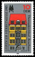 (1985-050) Марка Германия (ГДР) "Босехаус"    Ярмарка, Лейпциг II Θ