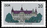 (1986-048) Марка Германия (ГДР) "Замок Гостроу"    Замки II Θ