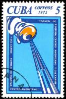 (1972-094) Марка Куба "Турнир по фехтованию"    Спортивные события III O