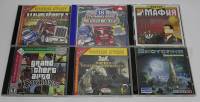 Набор, СD игры, 6 шт. (сост. на фото)