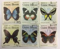 --  Набор марок Гвинея-Бисау 6 шт.  Гашёные , III Θ