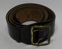 Ремень, офицерский, натуральная кожа, СССР (сост. на фото)