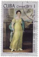 (1973-053) Марка Куба "А. Саксонская"    Музей в Сантьяго-де-Куба III Θ