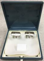 Запонки, металл, страз (сост. на фото)