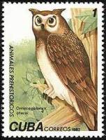 (1982-074) Марка Куба "Орнимегалоникс"    Доисторические животные III O