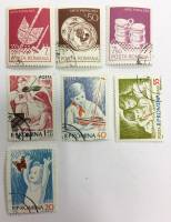 --  Набор марок Румыния 7 шт.  Гашёные , III Θ