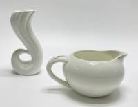 Соусник молочник + ваза, фарфор