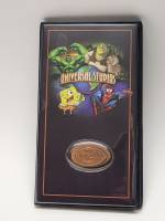 Альбом для коллекции жетонов Universal Studios Шрек Халк Человек паук Губка Боб 