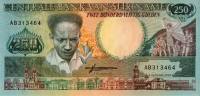 (1988) Банкнота Суринам 1988 год 250 гульденов "Антон де Ком"   UNC