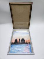 Рамки А4 со стеклом для фото картин 5 штук