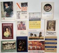 Наборы открыток 12 шт Живопись Музеи (полный комплект в каждом наборе)